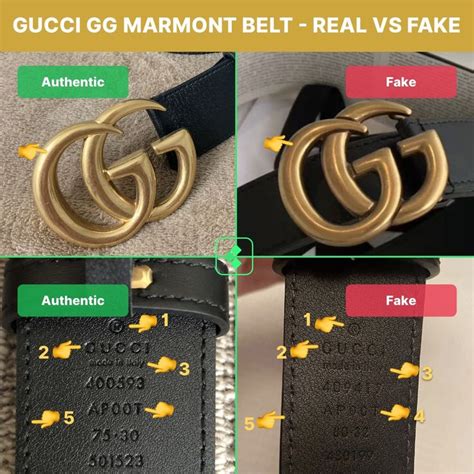 fake gucci belt bag vs real|copy of gucci belt.